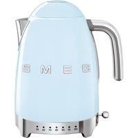 Smeg KLF04PBUK Pastel Blue-Variable Temp 50s Kettle-3D Letter-Return+60 Day-1+