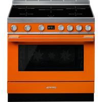 Smeg CPF9IPOR Portofino 90cm Induction Cooker-Orange