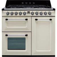 Graded Smeg TR103P 100cm Cream Dual Fuel Range Cooker (JUB-123) RRP £2419