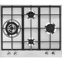 Smeg Classic PX364L Integrated Gas Hob in Stainless Steel