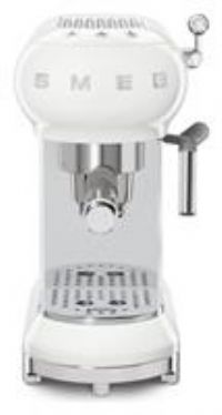 Smeg ECF01WHUK White Espresso Coffee Machine - 2 Year Warranty (Brand New)