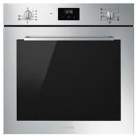 Smeg SF6400TVX Cucina 60cm Multifuction Single Oven - Stainless Steel