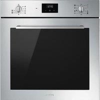 Smeg SF6400TVX Cucina 60cm Multifuction Single Oven - Stainless Steel