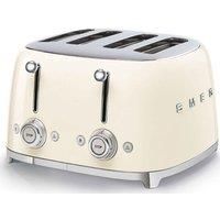 SMEG TSF03SSUK Stainless Steel 4 Slot Retro Toaster- Return- Never Used-Dent