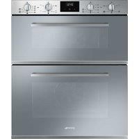 Smeg DUSF400S Cucina Built Under Multifunction Double Oven  Fingerfriendly Stainless Steel
