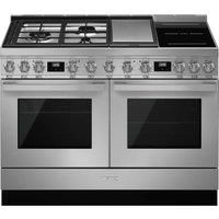 Smeg CPF120IGMPX Portofino 120cm Dual Fuel Range Cooker  Stainless Steel