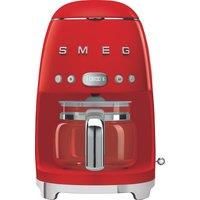 Smeg DCF02RDUK Red 50s Retro Style Filter Coffee Machine + 2 Year Warranty (New)
