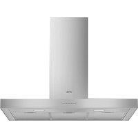 Smeg KBT900XE 90cm Flat Chimney Cooker Hood  Stainless Steel