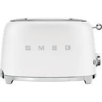 Smeg TSF01WHMUK 50's Retro 2 Slice Toaster Matte White