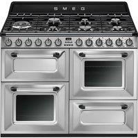 Smeg TR4110X-1 Victoria 110cm 7 Burners A/A Dual Fuel Range Cooker Stainless