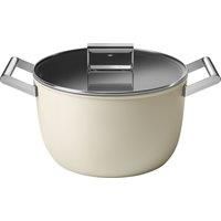 Smeg Casserole 2 Handles With Lid 26Cm