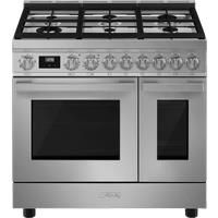 Smeg CPF92GMX Portofino Dual Fuel Range Cooker  Stainless Steel