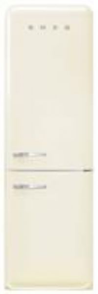 Smeg FAB32LCR5UK 60cm Retro Frost Free Fridge Freezer Left Hand Hinge – CREAM