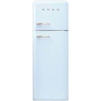 SMEG FAB30RPB5UK 80/20 Fridge Freezer A+++ 294L Gloss Pastel Blue - Currys