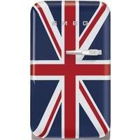 Smeg Left Hand Hinge Mini Bar FAB5LDUJ5 Fridge - Union Jack - D Rated