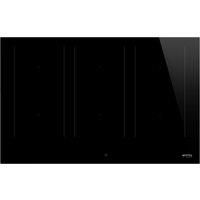 Smeg SIM3864D 87cm Induction Hob - Black, Black