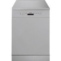 Smeg DF352CS Dishwasher - Silver - 13 Place Settings - Freestanding