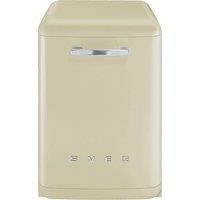 Smeg DFFABCR 60cm B Dishwasher Full Size 13 Place Cream New from AO