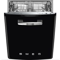 Smeg DIFABBL 60cm B Dishwasher Full Size 13 Place Black New from AO