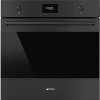 Smeg Classic SFP6301TVN Built In Electric Single Oven and Pyrolytic Cleaning - Black - A+ Rated, Black