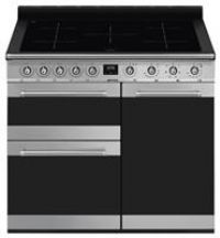 Smeg SY103I Symphony 100cm 5 Burners A/B Electric Range Cooker Stainless Steel