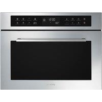 Smeg Cucina SF4400MCX1 Stainless Steel Built-In Combination Microwave Oven