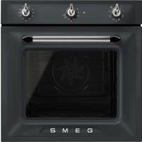 Smeg Victoria SF69M3TNO Built In Electric Single Oven - Matte Black - A Rated, Black