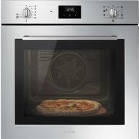 Smeg Cucina SF6400PZX Built In Electric Single Oven - Stainless Steel - A Rated
