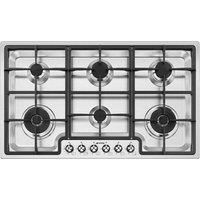 Smeg Classic 90cm, 6 burner Gas Hob - Stainless Steel