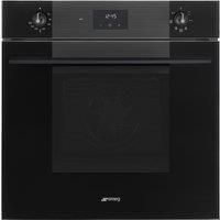 Smeg Linea SF6100VB3 Built In Electric Single Oven - Black - A Rated, Black