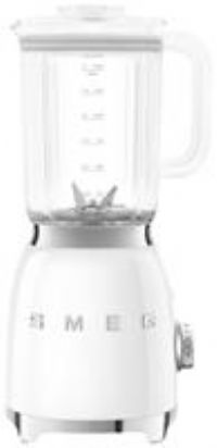 Smeg BLF03WHUK Retro 50/'s Style Jug Blender with Stainless Steel Blades, 4 Speed Settings and 3 Pre-set Programs, 1.5 Litre, 800W, White