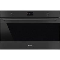 Smeg Classic SFP9302TN Built In Electric Single Oven with Pyrolytic Cleaning - Matte Black - A+ Rated, Black