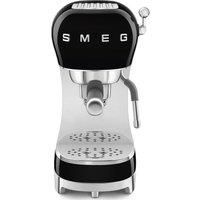 Smeg ECF02BLUK 50's Retro Espresso Coffee Machine Black