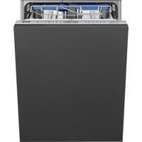 Smeg DI324AQ Fully Integrated Standard Dishwasher - Silver Control Panel - A Rated, Silver
