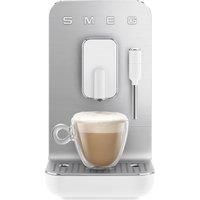 Smeg 50's Style BCC12WHMUK Espresso Coffee Machine - Matte White, White