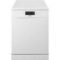 Smeg DF362DQB Standard Dishwasher - White - D Rated, White