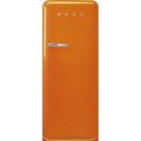 Smeg Right Hand Hinge FAB28ROR5UK Fridge with Ice Box - Orange - D Rated, Orange