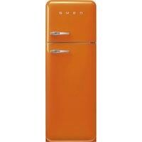 Smeg Right Hand Hinge FAB30ROR5UK 70/30 Fridge Freezer - Orange - D Rated, Orange