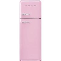 Smeg Right Hand Hinge FAB30RPK5UK 70/30 Fridge Freezer - Pastel Pink - D Rated, Pink