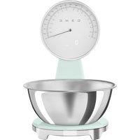 Smeg 50's Style KSF01PGWW Kitchen Scales - Pastel Green, Green