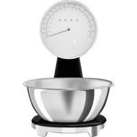 Smeg 50's Style KSF01BLWW Kitchen Scales - Black, Black