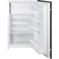 SMEG UKS4C092D Integrated Undercounter Fridge - Sliding Hinge, White