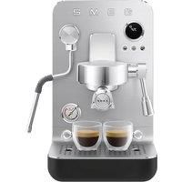 Smeg Mini Pro EMC02BLMUK Espresso Coffee Machine - Matte Black, Black