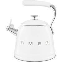 Smeg 50's Style WKF01WH Whistling Hob Kettle - White, White
