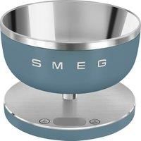 SMEG KSC01SBMWW RETRO 50s STYLE DIGITAL KITCHEN SCALE IN STORM BLUE