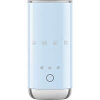 RETRO 50'S STYLE MINI MILK FROTHER IN PASTEL BLUE