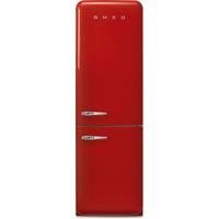 Smeg 50's Style FAB32RRD6UK 197cm 60/40 Frost Free Fridge Freezer - Red - C Rated, Red