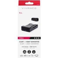 Vivanco 47173-SCART2HDMI Scart to HDMI Converter - Black
