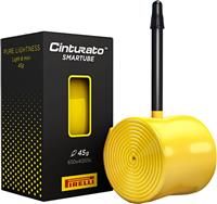 Pirelli Cinturato Smartube Bicycle Inner Tube, 650x40-50, 60mm Presta Valve, Yellow
