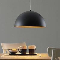 Fabas Luce Dingle Two-Tone Hanging Light Black Gold